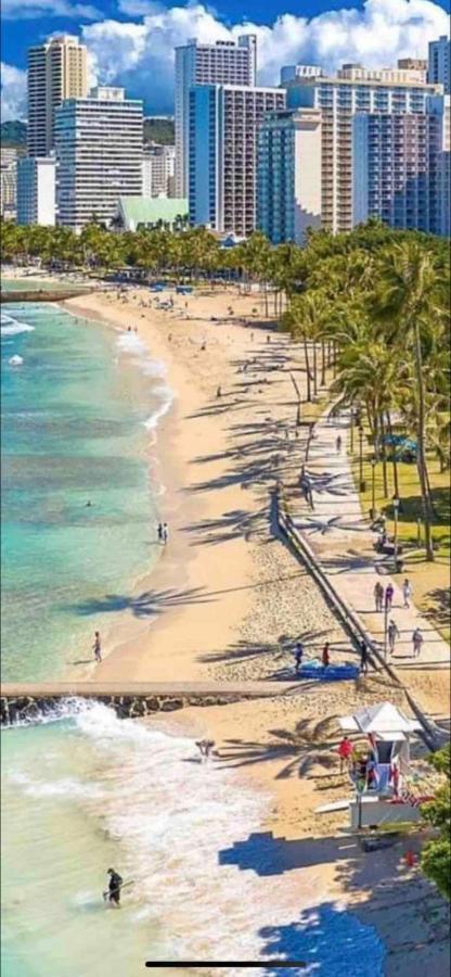 Waikiki Condo 2 Bedrooms 2 Bathrooms With 1 Free Parking Space Honolulu Exterior photo